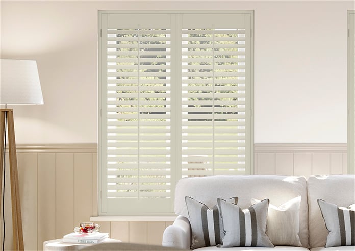 Bromley, Caramel Clay - Full Height Twist&Fit Plantation Shutter - Image 3